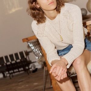 Madewell fringe sweater